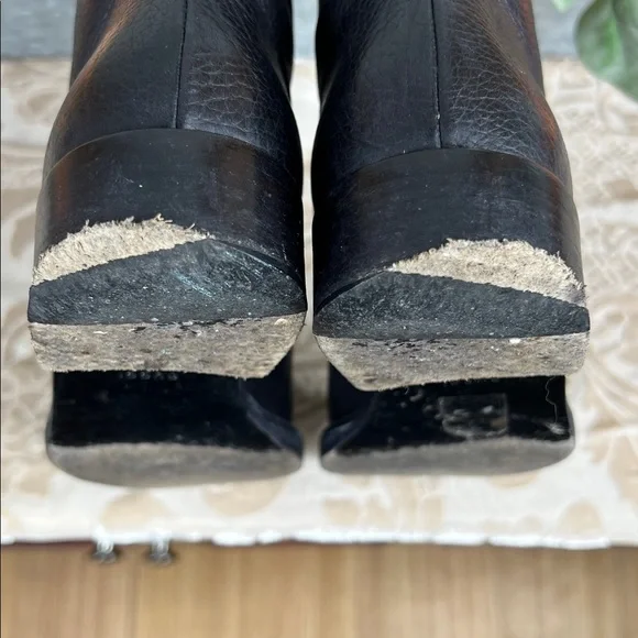 Gucci Black Leather Techno Horsebit Riding Boots Size 35.5 - Picture 13 of 17